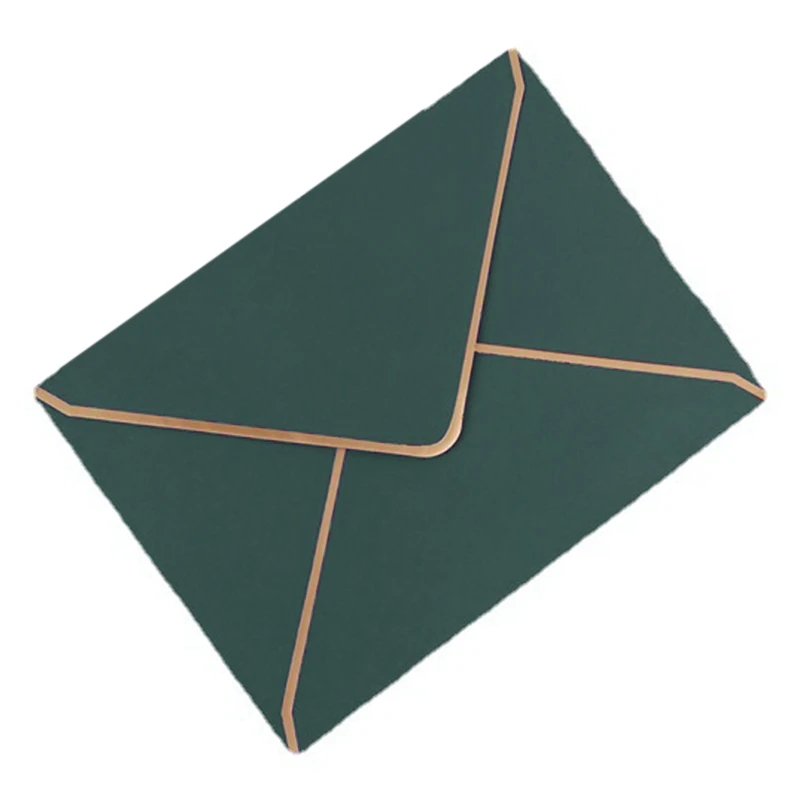 Retro Envelopes Solid Color Envelope Budgeting Envelope for 7 x 5 Inches Greeting Card Letter Wedding Party Invitation
