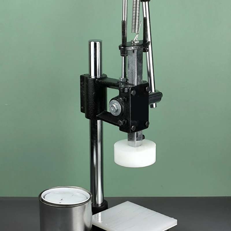 

Manual toilet iron barrel capping machine Paint barrel Flat press Iron barrel sealing machine Caviar can sealing machine