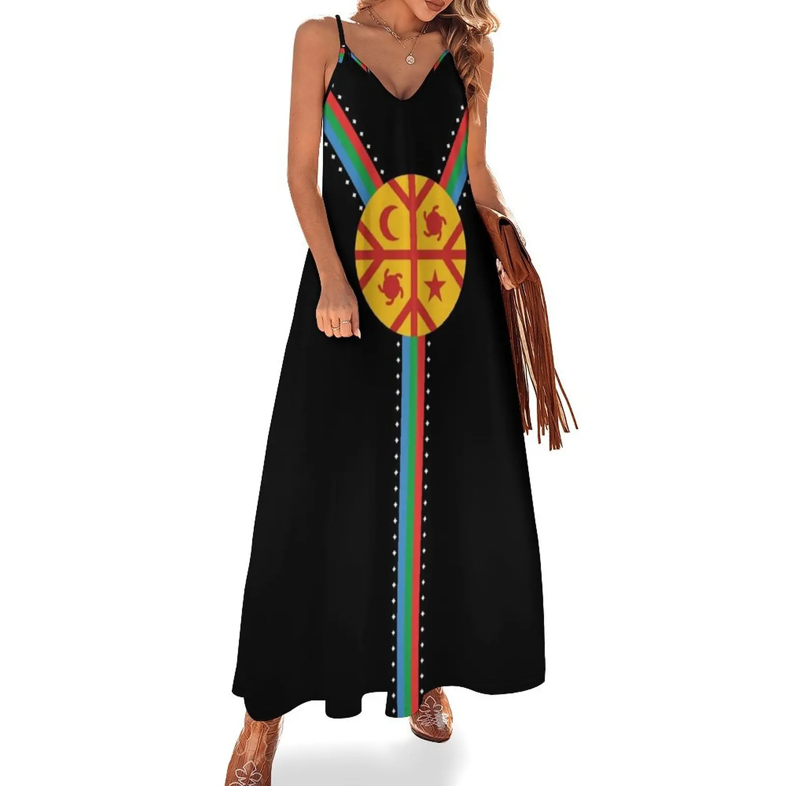 

Mapuche Indio Chile Argentina Sleeveless Dress summer dresses womens 2024 dresses for special events