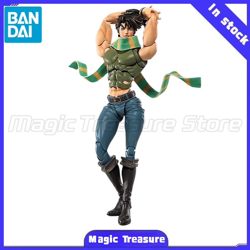 

【MT】Original BANDAI SPIRITS S H Figuarts JOJO Bizarre Adventure Part 2 Battle Tide Joseph Joestar Movable Action Figure Model