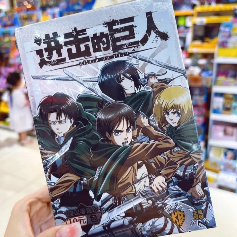 

Genuine Attack on Titan Card Allen's Survey Corps Trading Cards Final Battle Collectible Card Toys Gifts