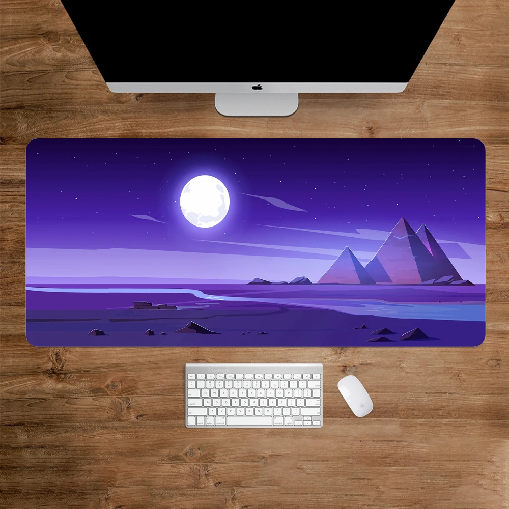 Night Starry Sky Computer Accessories Gaming Mouse Pad Keyboard Pad Mouse Pad Mat Pc Gamer Table Cushion Desktops Desk Mat