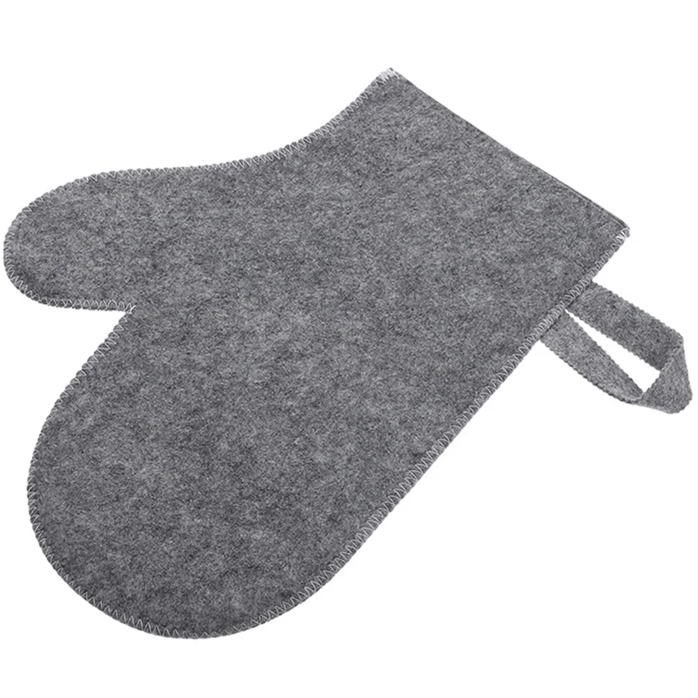 قفاز ساونا للحماية من الحرارة للاستحمام، قفاز ساونا للجنسين، خفيف الوزن، سهل التخزين #4