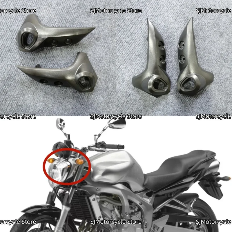 

Motorcycle Accessories Headlight Upper Side Bracket Holder Frame Fairing Fit For YAMAHA FZ6 FZ6N FZ-6N 2004-2010