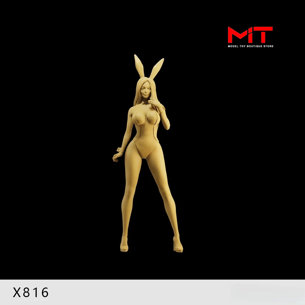 Miniature Figure 1/64 1/43 1/35 Miss Sexy Leggy Bunny Figure Doll 3D Stampa Diorama Scena FAI DA TE Puntelli Modello Per Auto di Sabbia giocattoli