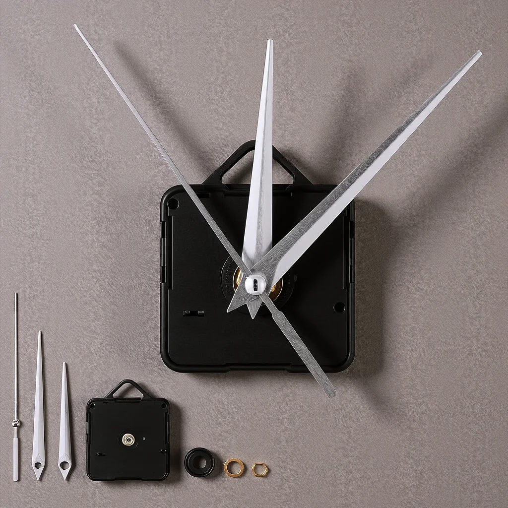 

Clock Movement Set Simple Design 13Mm Shaft Length High Precision Silent Wall Clock Mechanism Replacement for Frameless Painting