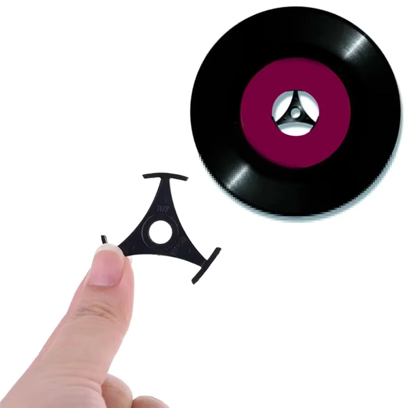 Excellent-7-Inch Vinyl Record Adapter For 45RPM Turntable Phonograph Converter Accessories