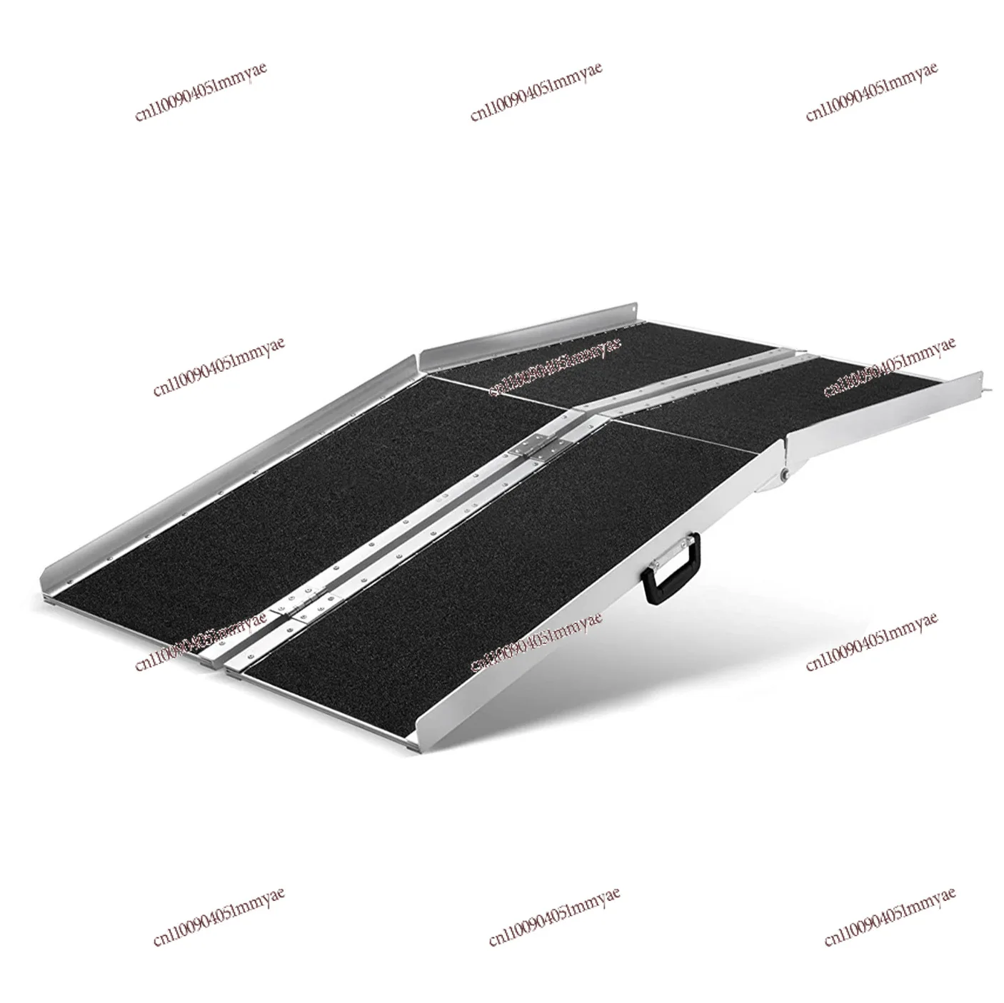 Aluminum alloy barrier-free ramp cart up and down steps crossing plate loading and unloading ramp plate