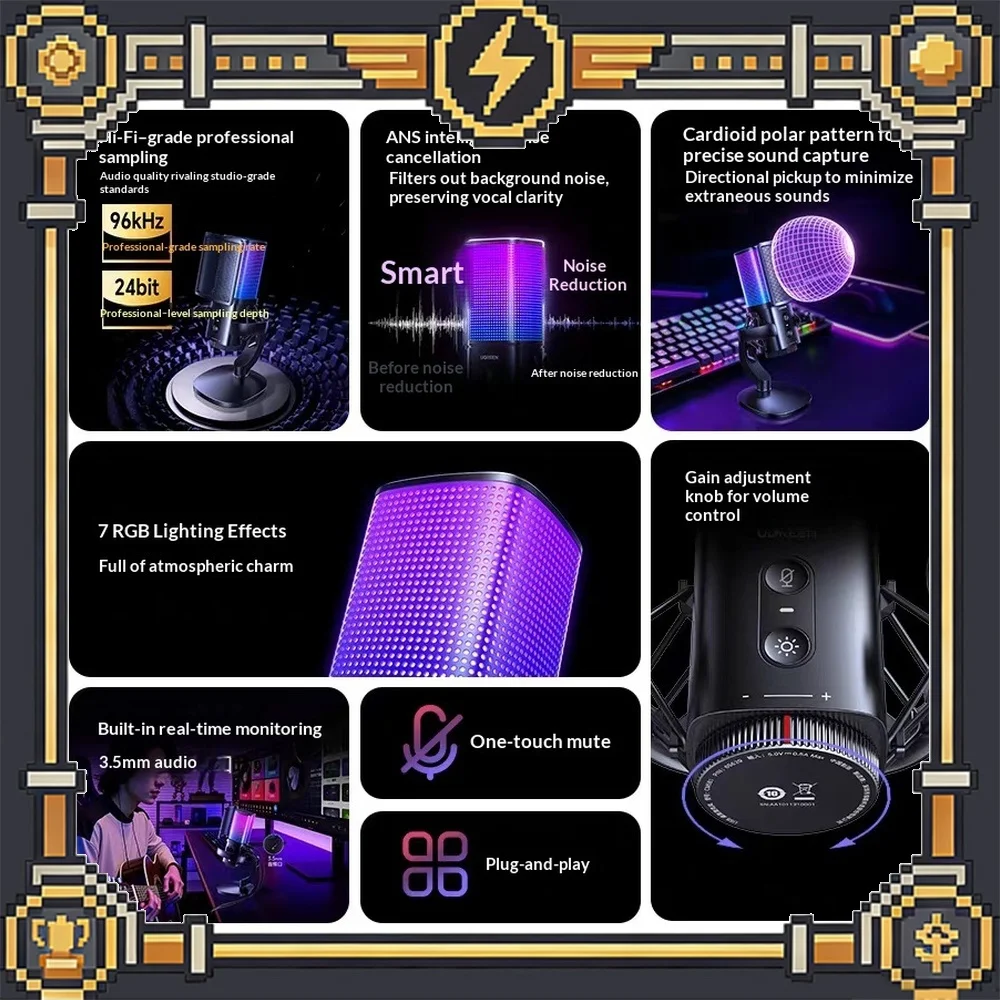 microfono-de-condensador-rgb-ugreen-cm581-96-khz-patron-polar-cardioide-microfono-usb-con-7-efectos-de-luz-para-pc-streaming-y-juegos