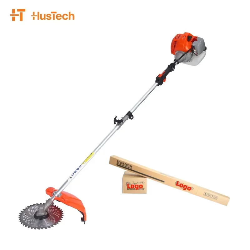 BC520 Industrial Metal String Trimmer for DIY Petrol Battery Power Metal Brush Cutter with Aluminum Pipe Manual Handle OEM