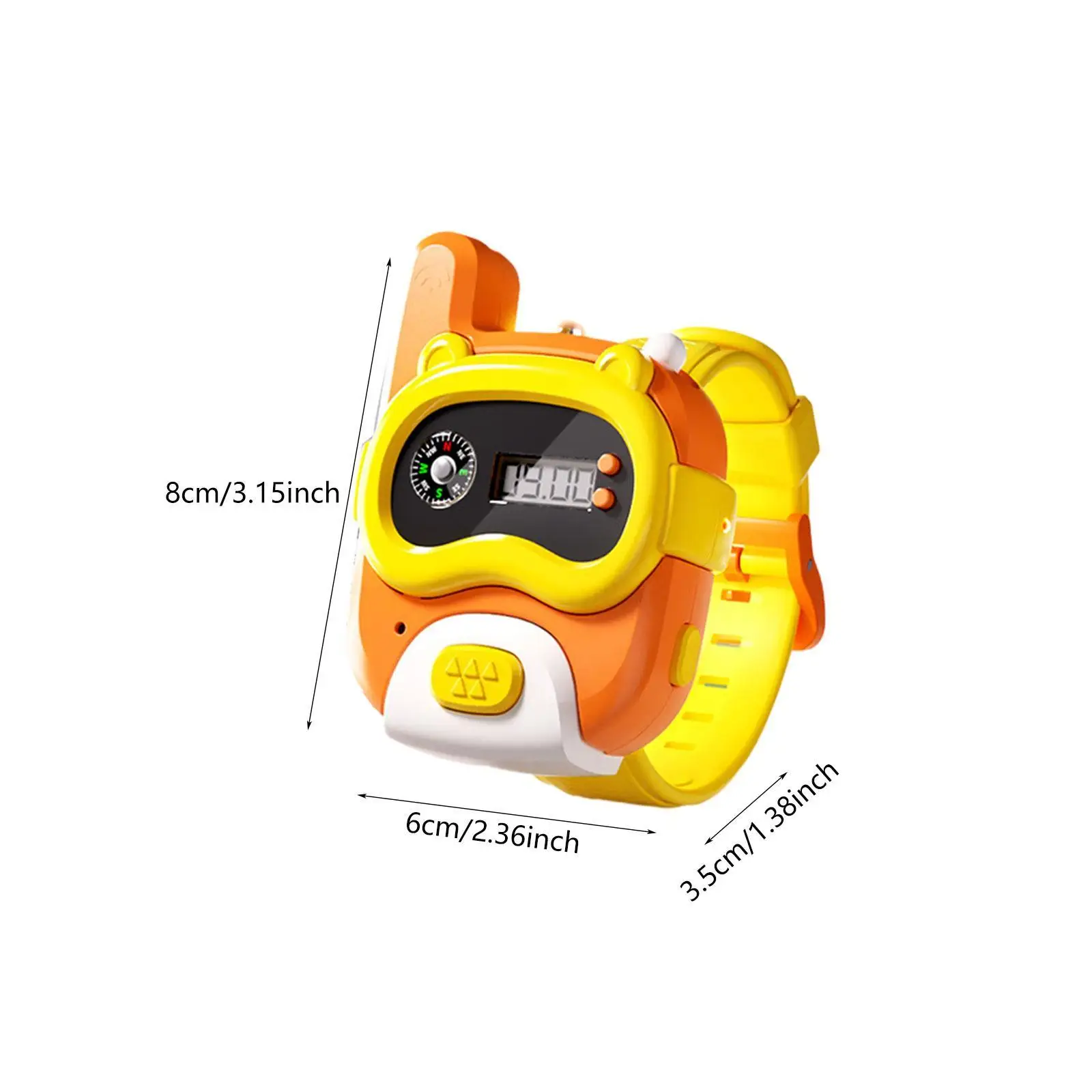 Walkie Talkie Watch Portable USB Charging Children Walkie Talkie for Outside Girls and Boys 3-12 Year Old Birthday Gifts Hiking