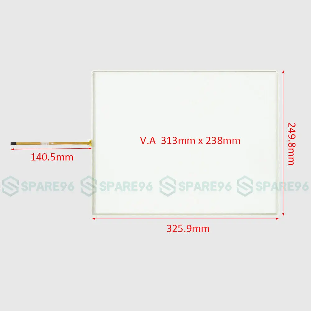 A5E00149234 Touch Screen Glass Panel for A5E00149234 MP370-15