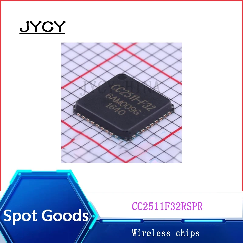 1PCS/LOTE  CC2511F32RSPR NEW CC2511-F32  QFN-36 CC2511 2.4GHz Wireless transceiver chip