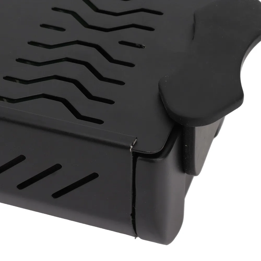 Stainless Steel Coffee Knock Box Detachable Design Anti Slip Feet Knock Box Drawer Drawer Type Black Finish