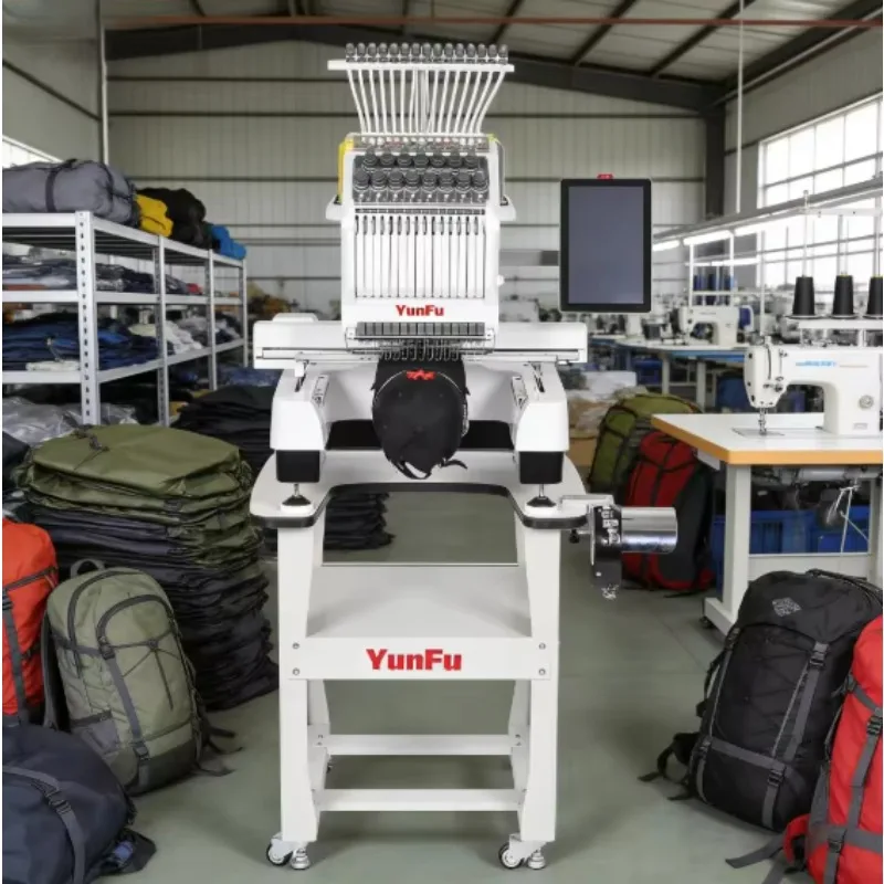 The HM-1501: Professional 15 Needles Machine. Powerful & High Efficiency For Home/Boutique Use