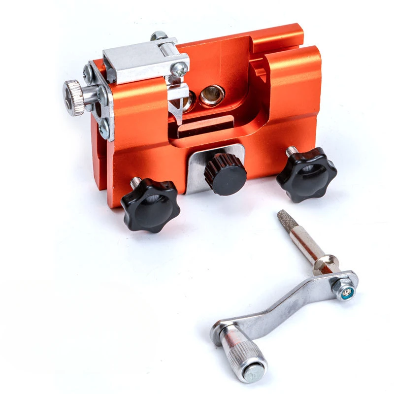 Chainsaw Chain Sharpening Jig,Chainsaw Sharpener Kit, Suitable Chainsaw Grinder Tool for All Kinds of Chain and Electric Saws