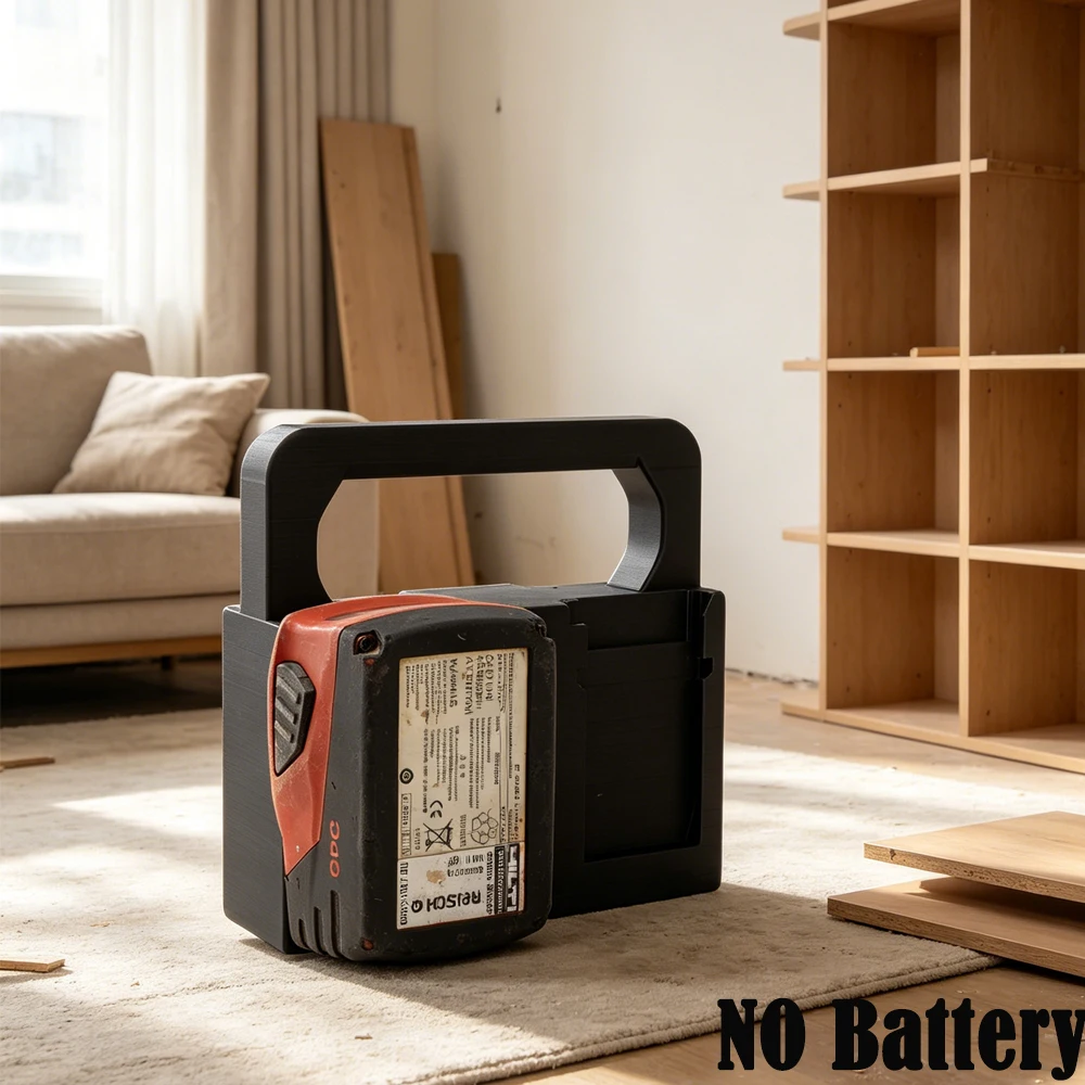 

4 держателя для аккумуляторов Hilti 22V B22 B22-2.6 B22-4.0 B22-8.0 Li-ion, отсек для хранения аккумуляторов (без аккумулятора)