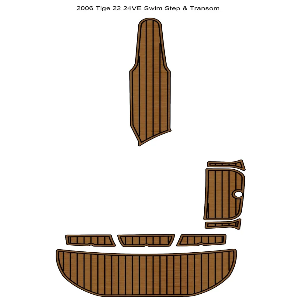

2006 Tige 22/24VE Платформа для плавания, транцевая подушка, лодка из тикового дерева, пол из ЭВА, SeaDek, стиль Gatorstep, самоклеящаяся dwsrtudrujyfgjyderyy