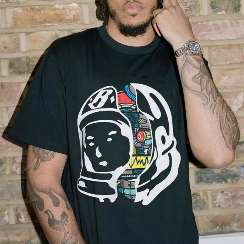 

Summer O-neck Billionaire-Boys Club T-Shirt Short Sleeve Tshirts Men Hip Hop Cotton Designer Clothes Oversized Women Tee Tops