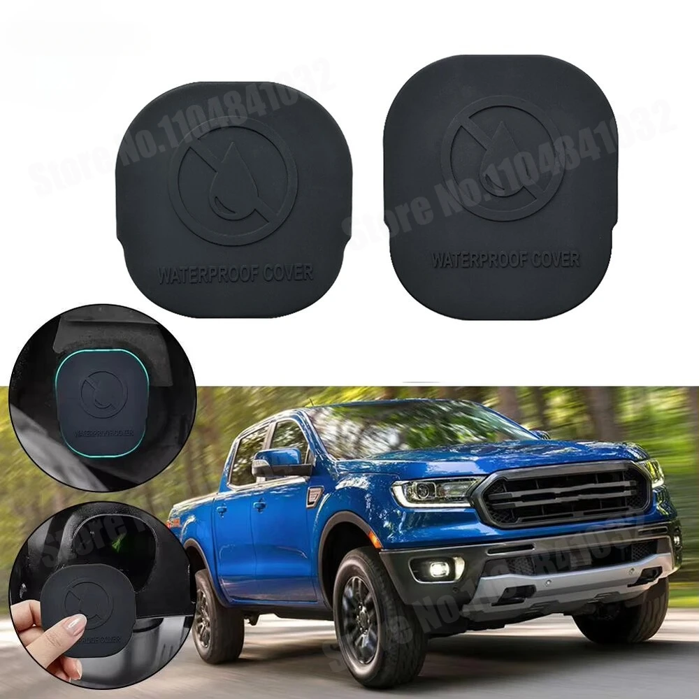 

2PCS Rear Axle Rubber Protective Cover Sandproof Cover Fit For Ford Ranger T9 2024 2025 Car Accessories