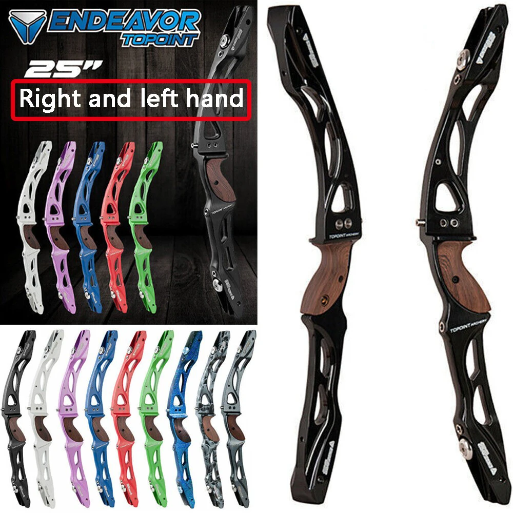 

Archety Topoint ILF изогнутый лук 25-дюймовая рукоятка для стрельбы из лука для левой и правой руки, охота на открытом воздухе, спортивные соревнования, стрельба