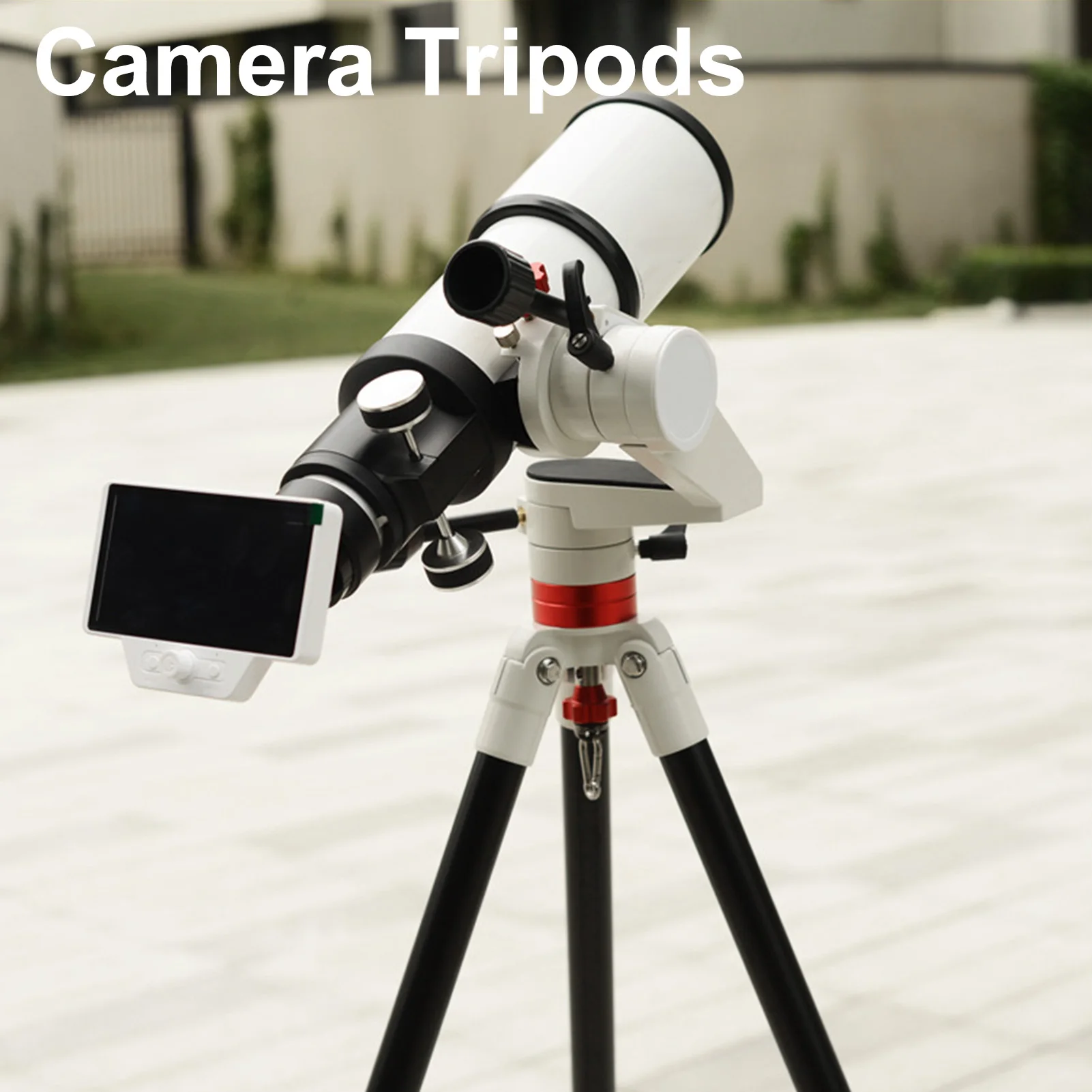 

Astronomical Telescope Tripod 2 Sections Adjustable 3/8 Inch Interface 15KG Loading Astronomical Telescope Stand Tripod Tripod
