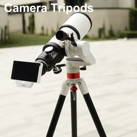 Trépied de télescope astronomique, 2 Sections réglables, Interface de 3/8 pouces, chargement de 15KG, support de télescope astronomique