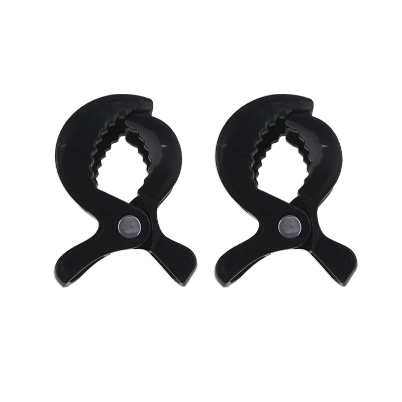 Abrazadera para asiento de cochecito de bebé, accesorios de plástico, juguetes para cochecito, Clip para cochecito, clavija para gancho, cubierta, manta, mosquitera, Clips, 2 uds.