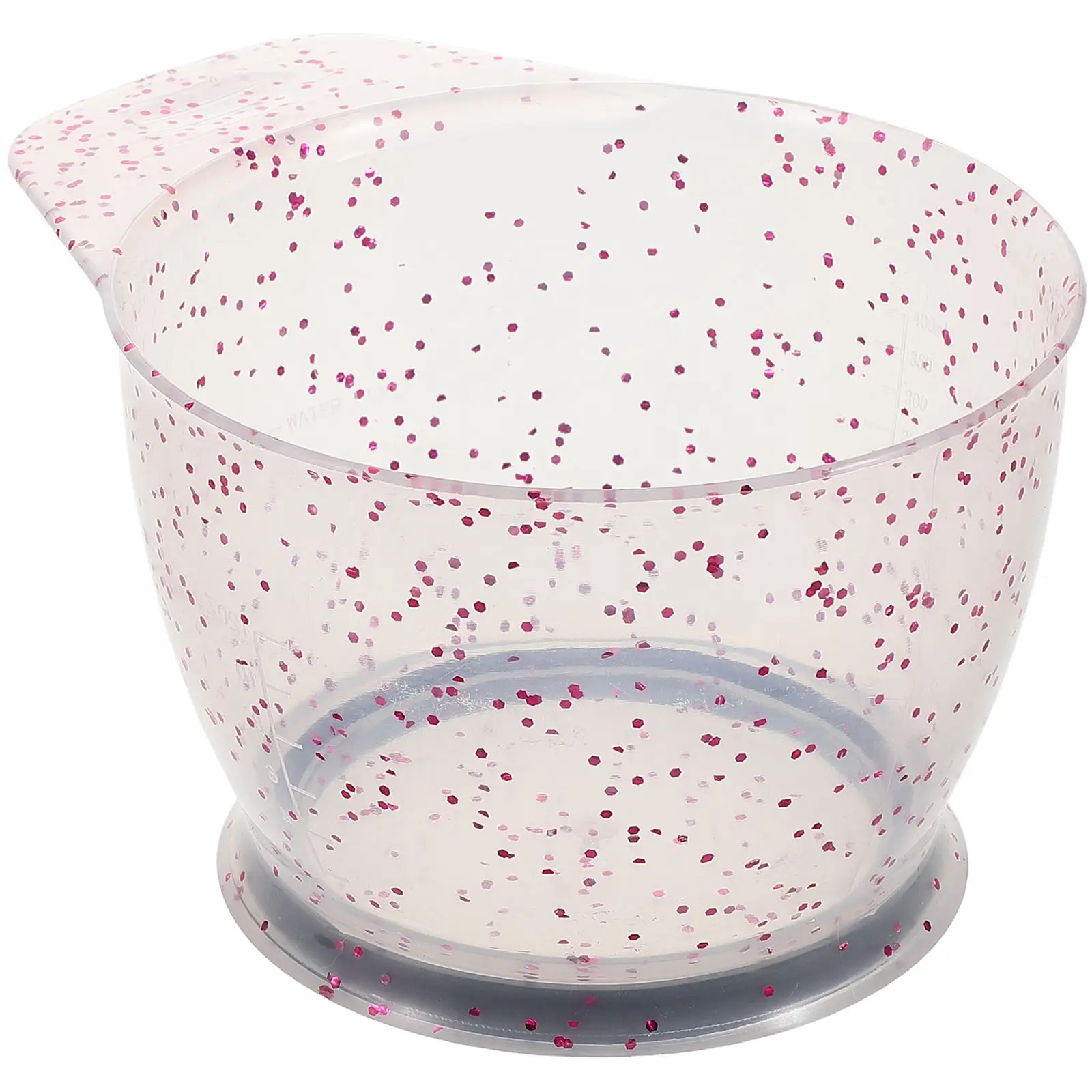 

Hair Dye Bowl Plastic Large Capacity Easy Clean Mixing Measuring Cup Sturdy Material Salons Professionals Tools Color Mixing
