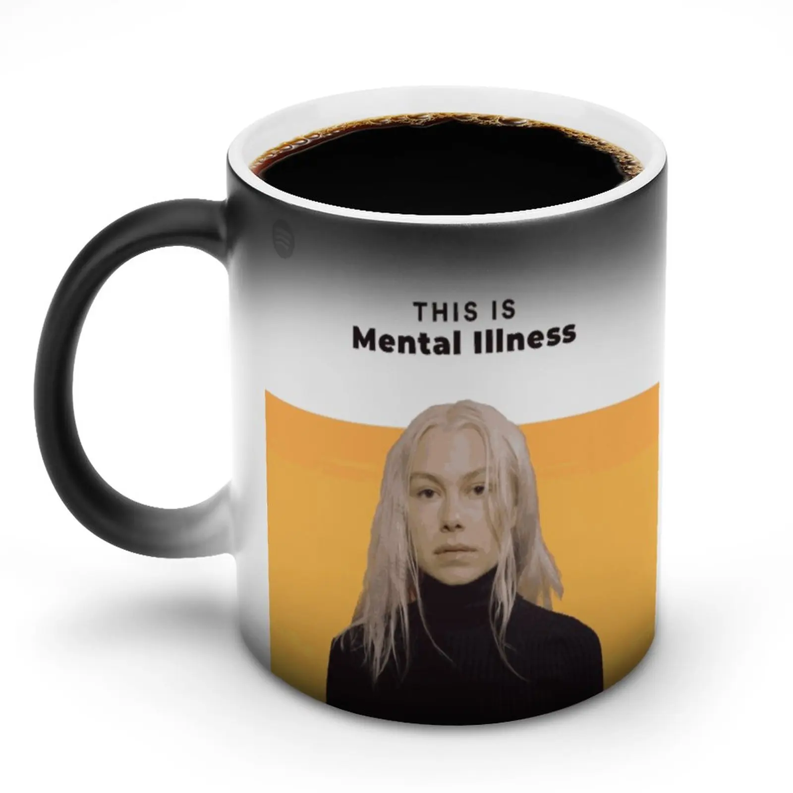 Phoebe Bridgers Mug Music Homage Creative Aesthetic Mug Pottery Gift That Changes Color Cups