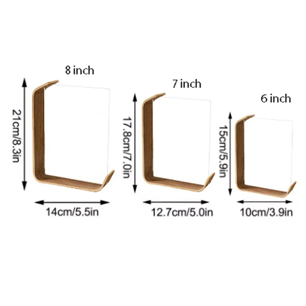 Creative DIY Double-side Photo Frame Clear Exquisite Acrylic Photo Frame Unique Picture Display Frame Photo Decor