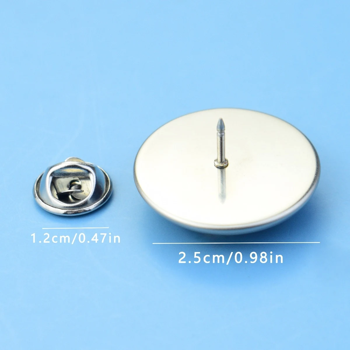 1PC 25mm Luminous Custom Photo Brooch and Stainless Steel Gift Badge Are Unique and Thoughtful Gifts for Friends or Family.
