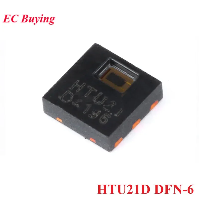 HTU21D DFN-6 Digital Temperature and Humidity Sensor IC Chip for GY-213V-HTU21D Module New Original