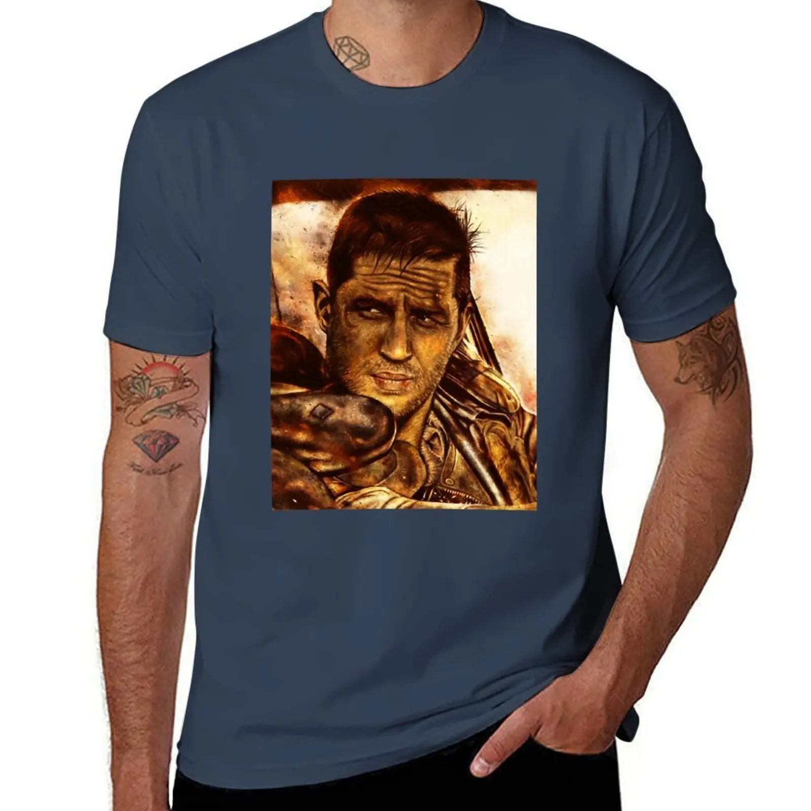 

Футболка Mad Max Fury Road, футболки с аниме для мужчин, хлопковые футболки, футболка высокого качества