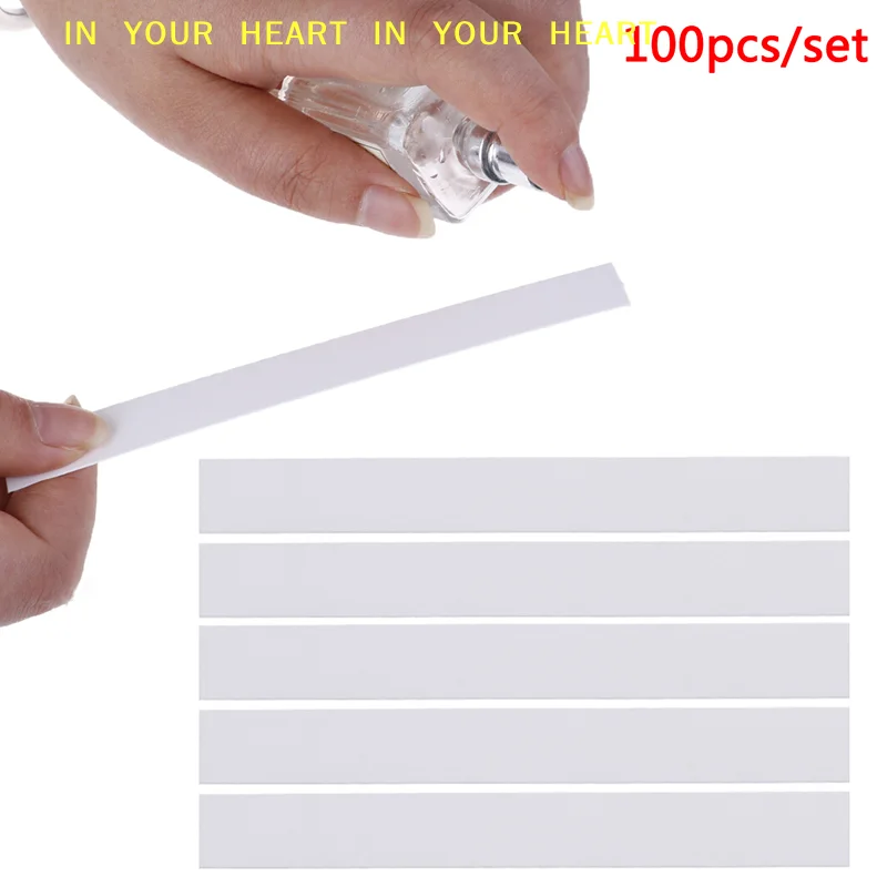 

【X】100pcs 130x15mm Perfume Sampling Strips Essential Oils Fragrance Tester Paper for Scent Evaluation in Laboratory Use
