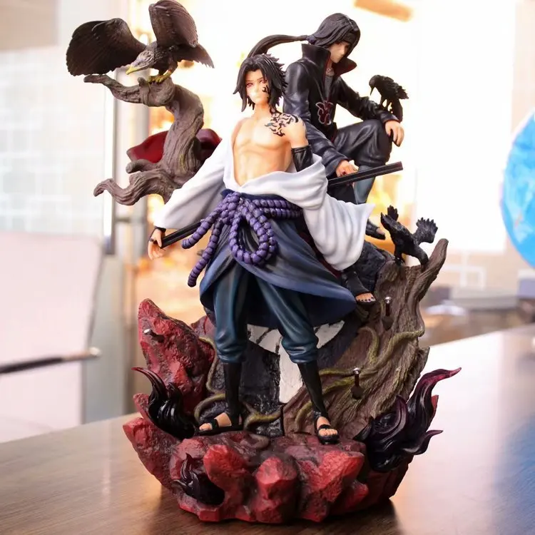 Hokage, fetters. GK Love and Hate, Uchi Hatake, Sasuke, combination scene boxed figure, statue, model