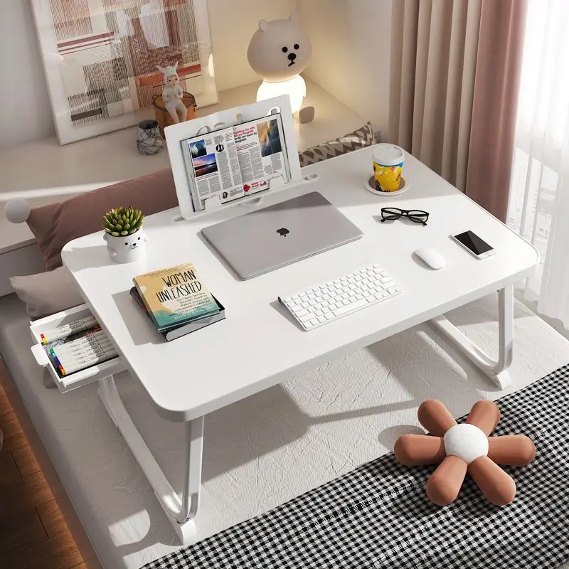 

Laptop Desk Bed Desks Foldable Lazy Table Small Tables Student Table Dormitory Table Bay Window Computer Desks Bedroom Furniture