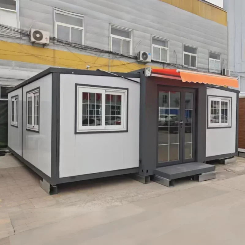 China Modern Style Expandable Folding Container House Luxury Living Prefabricated Tiny Home House Container with 2 3 Bedrooms