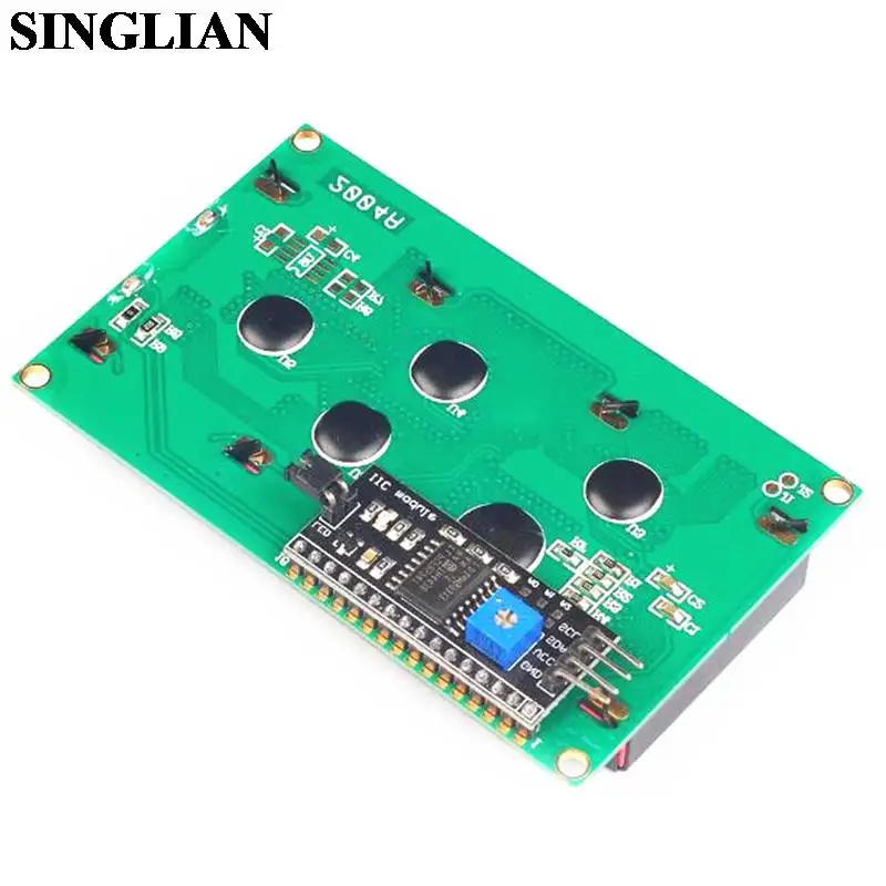 2004 LCD Module Blue Screen LCD2004 Display Module+IIC/I2C Adapter Plate For Arduino