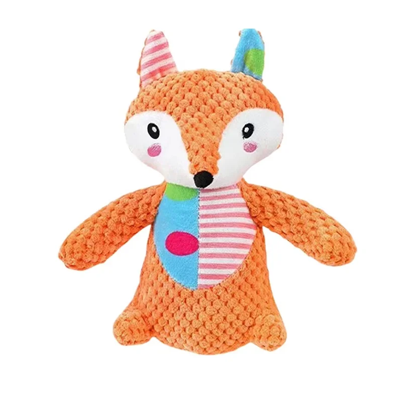 

【ADORN】Мягкая морщинистая пищалка для собак, плюшевая для маленьких, средних и больших пород, сохраняет щенки, очищает жевательные зубы A