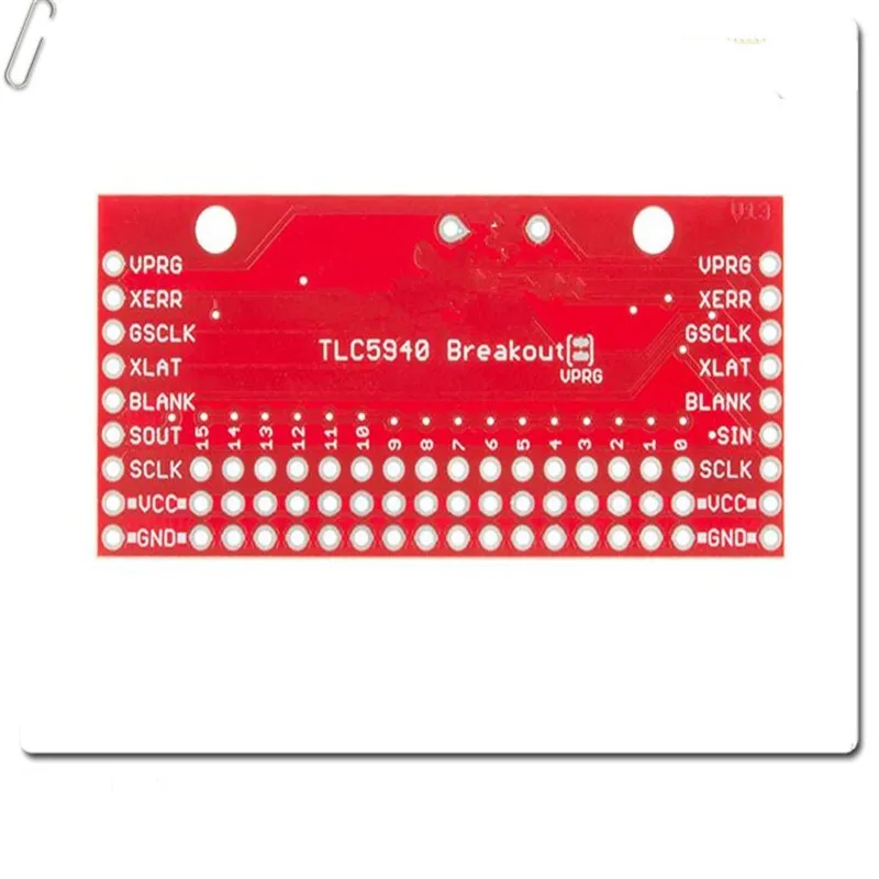 Breakout-TLC5940 (16 Channel) PWM Control LED Driver Board