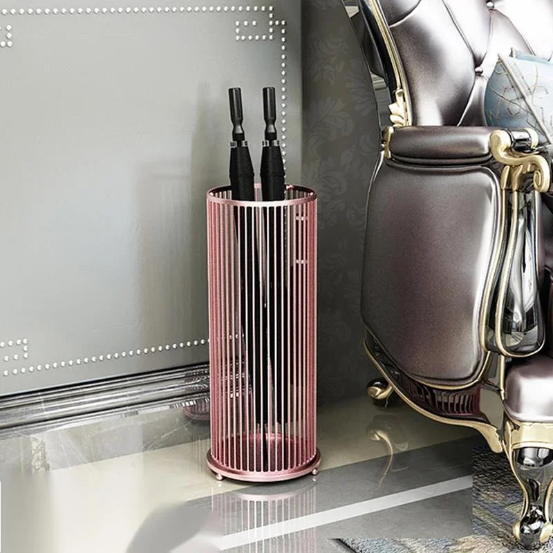 Simple Light Umbrella Storage Rack Modern Organizer for Home Door Hotel Lobby Umbrella Holder Commercial Use