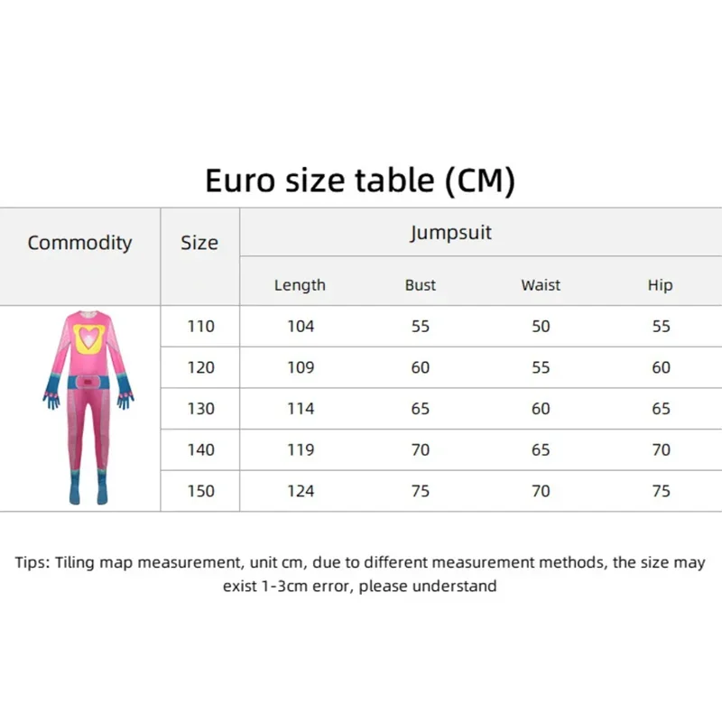 EE01 SuperKitties جيني تأثيري حلي الاطفال الوردي ارتداءها قناع إكسسوارات الشعر مجموعة كاملة الفتيات دور اللعب بذلة HalloweenIo0!