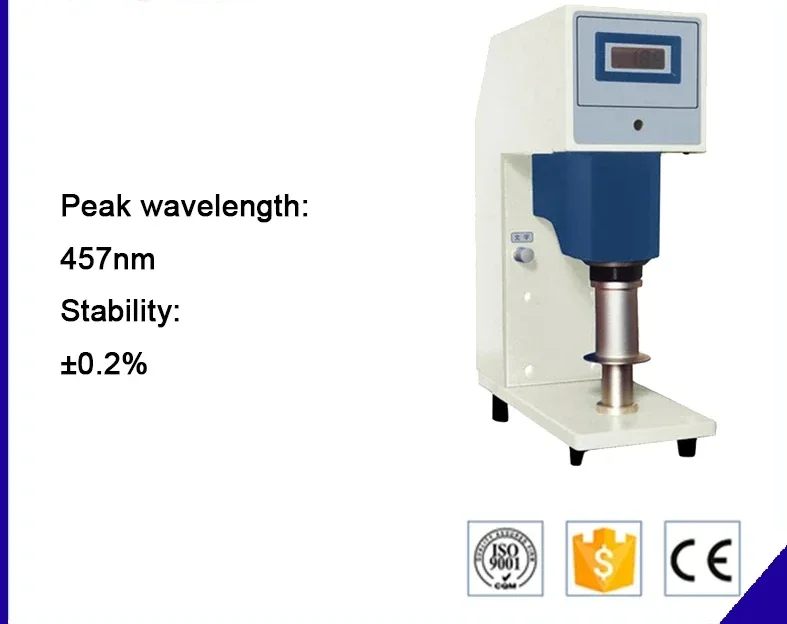 Medidor de blancura adecuado de ajuste y calibración cero Manual Digital automático de alta calidad de laboratorio de WSB-L al mejor precio