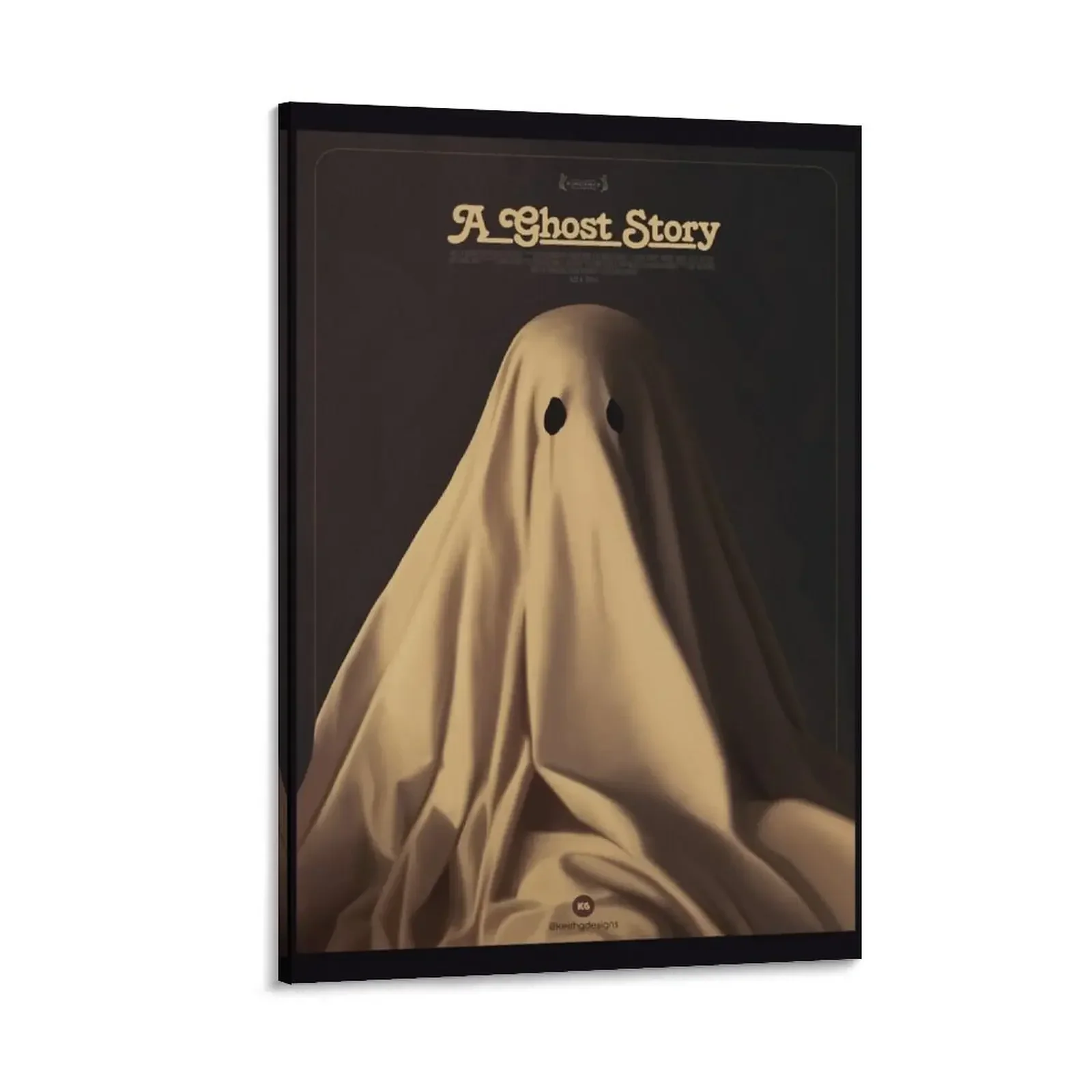 

A Ghost Story (2017) - illustrated Canvas Painting bedroom decor art mural Paintings modern home decoration