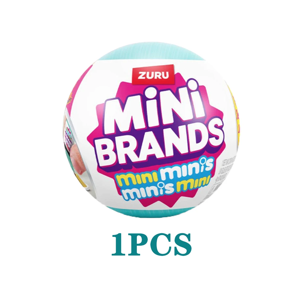 Mini Zabawki w Kapsułkach z Niespodzianką, Mini Ozdoby, Seria Mini Pudełek Niespodzianek, Mini Akcesoria w Kształcie Jedzenia, Kolekcjonerskie Zabawki, Bogaty Asortyment — 2