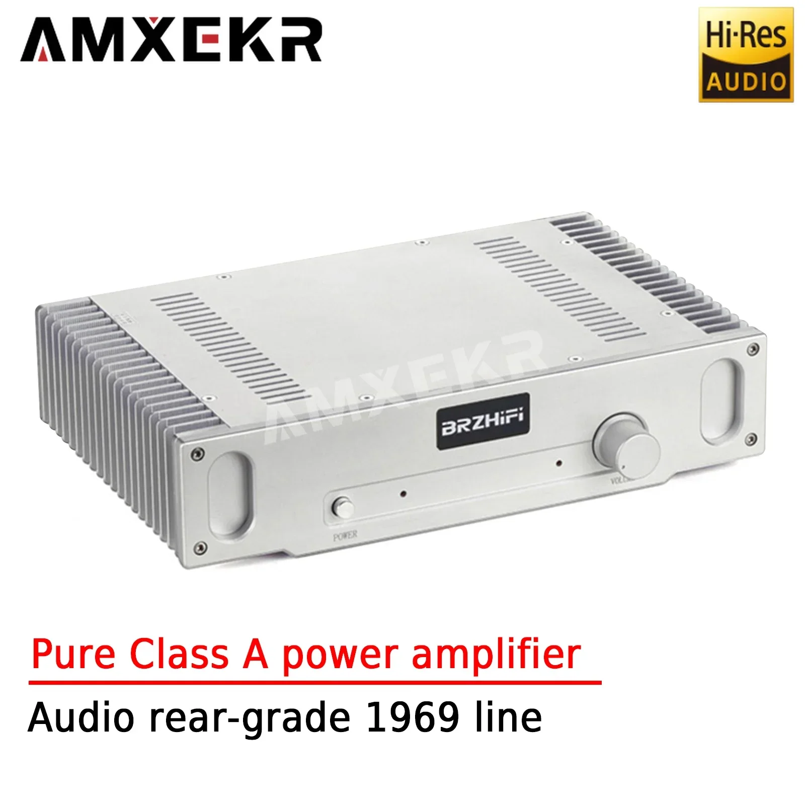 

AMXEKR Pure Class A Усилитель мощности Классический усилитель мощности Fever Ретро HIFI Аудио Пост-класс 1969 Линия