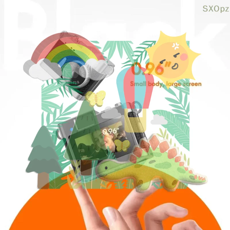 

Цифровая камера Modern Retro S142 – светодиодная подсветка, видео 720P, IPS-экран 0,96 дюйма