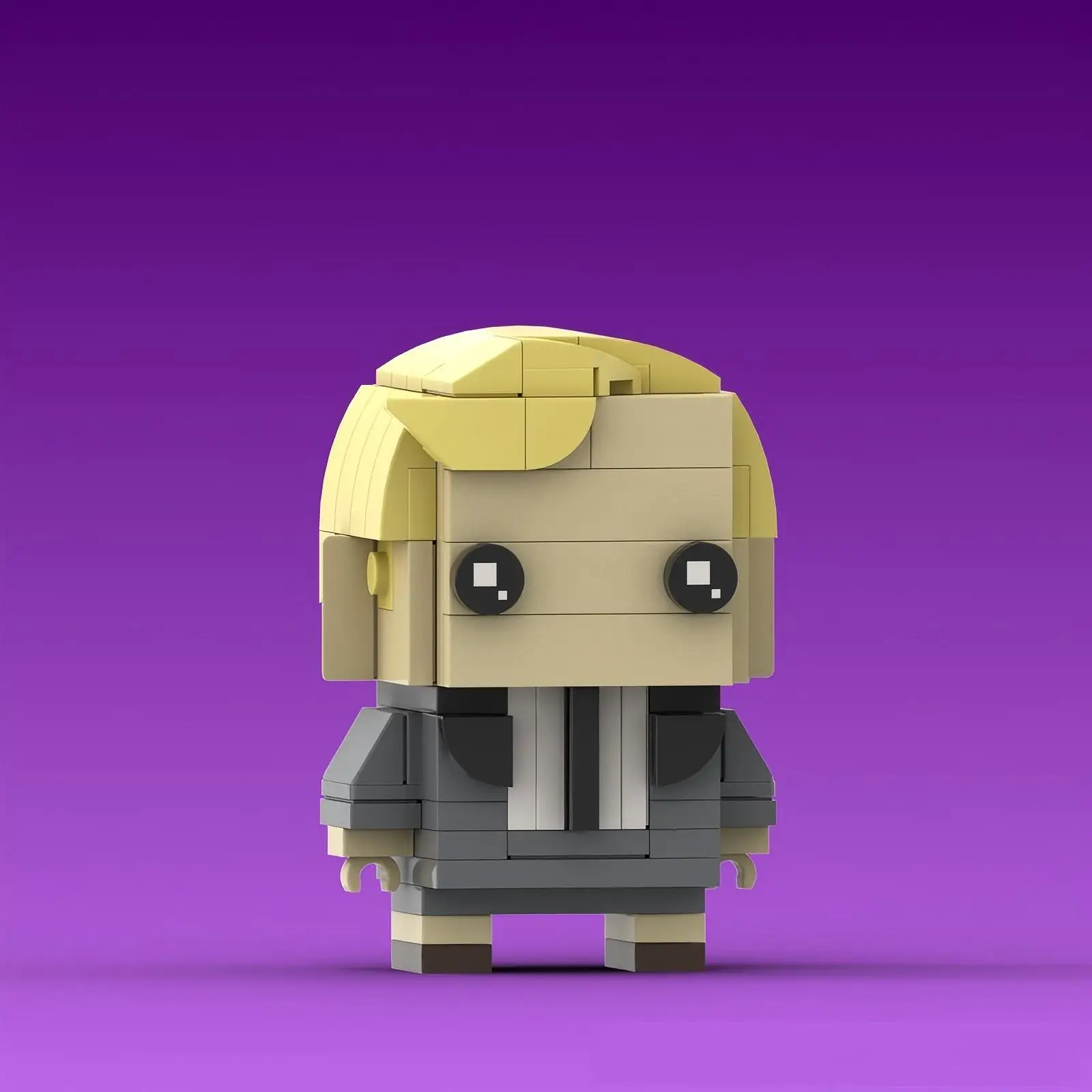 سلسلة الأفلام الكلاسيكية اللبنات MOC تشارلي الشوكولاته BrickHeadz ويلي ونكا عروسة كارتون نموذج لتقوم بها بنفسك ألعاب تجميع الأطفال هدية