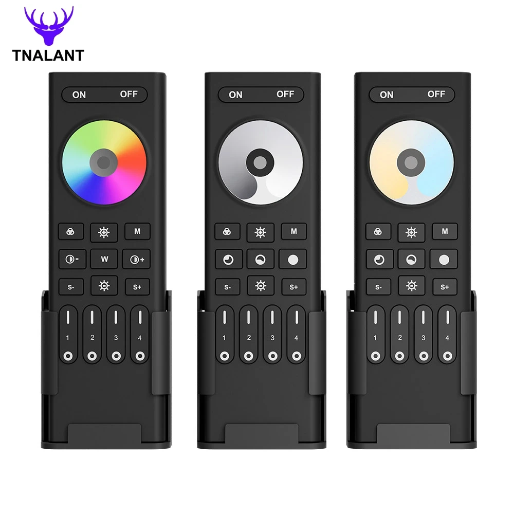 

RGB RGBWW CCT 4-Zone Remote Dimmer For C01-05RF C01-05W C01-05Z WB5 Milight LED Controller 2.4GHz RF